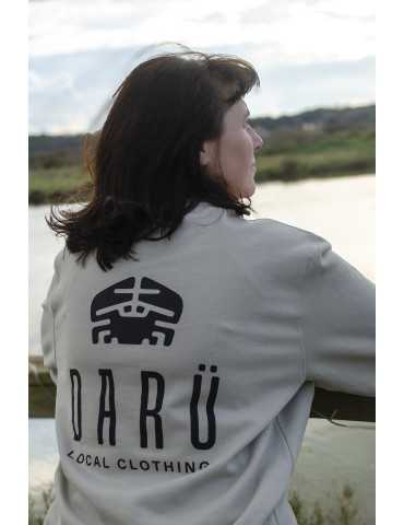 Sweat col rond DARÜ – sérigraphie dos logo crabe