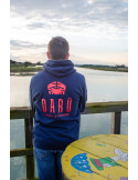 Sweat capuche DARÜ sérigraphie dos – logo crabe et nom de la marque