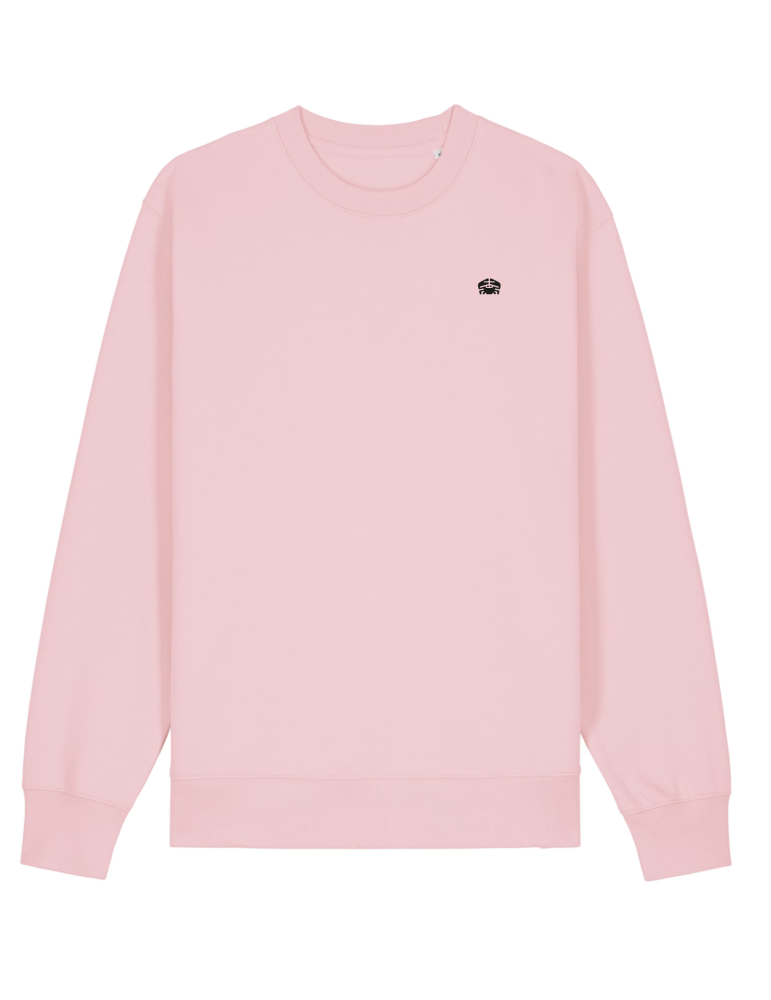 Sweat rose unisexe – visuel logo DARÜ poitrine