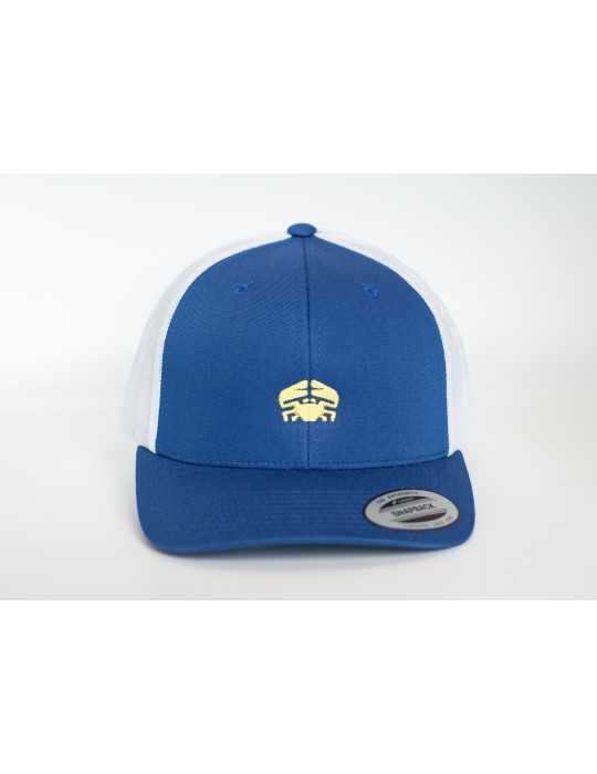 casquette daru brodę crabe face