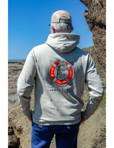 Sweat goéland DARÜ bord de mer plage Normandelière / La sauzaie