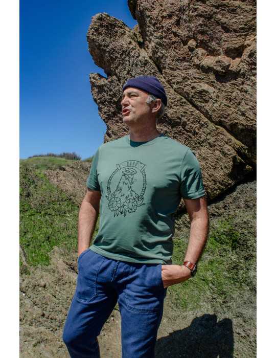 Tee shirt mouette tatouage