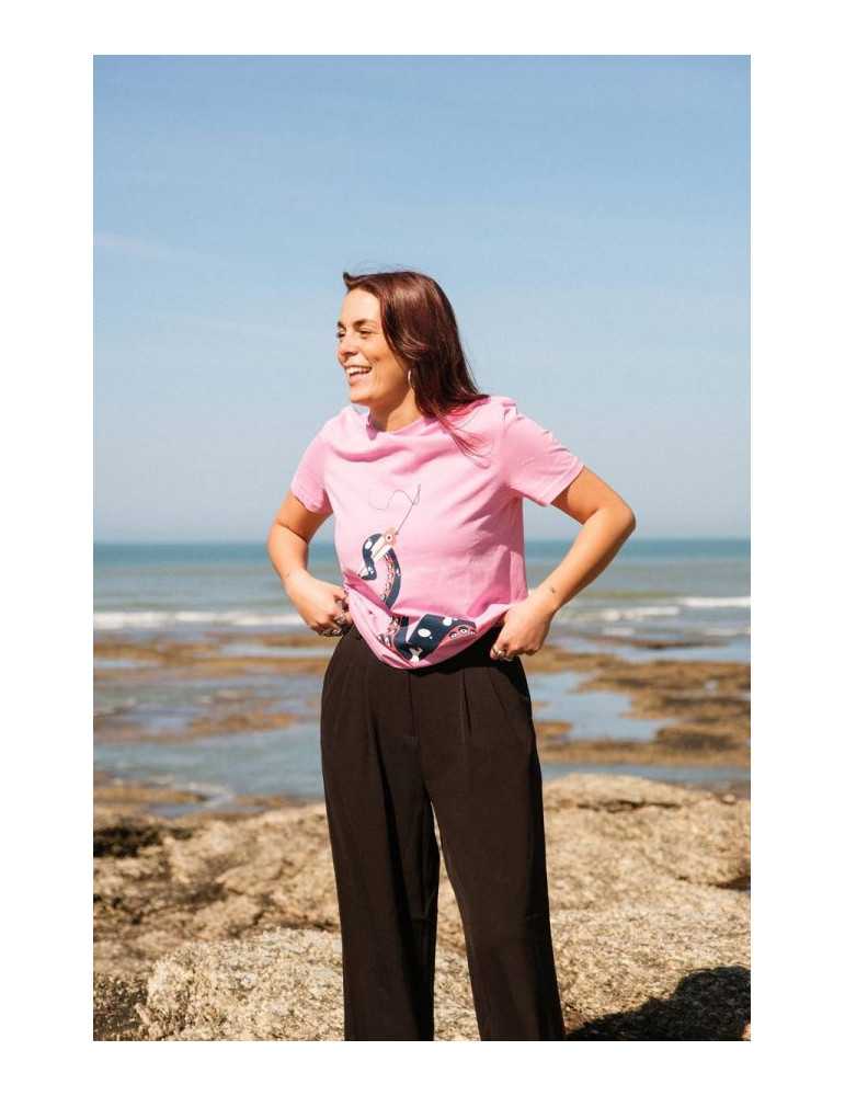 Tee-shirt “Turlutte” en coton biologique – DARÜ Local Clothing | Mode locale vendéenne