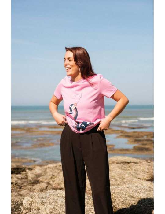 Tee-shirt “Turlutte” en coton biologique – DARÜ Local Clothing | Mode locale vendéenne