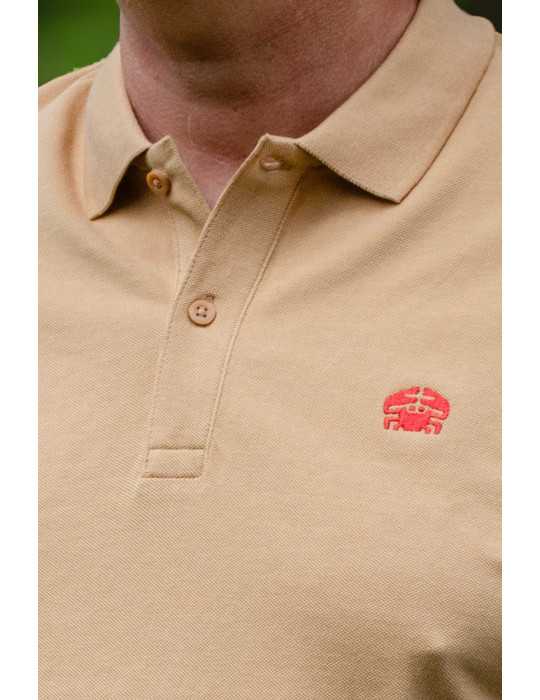 Polo brodé en coton biologique – DARÜ Local Clothing | Mode éthique vendéenne