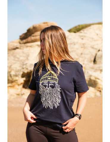 Tee shirt Narcisse bleu marine Marin algues 2