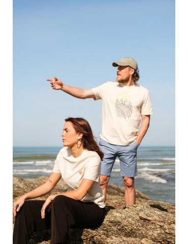 Tee shirt Narcisse bleu marine Marin algues 2