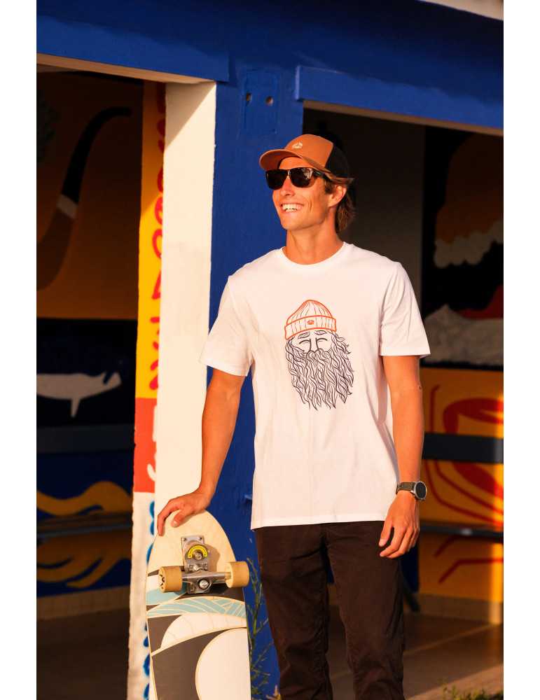 Tee shirt darü narcisse pelletier blanc plan large