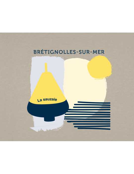 Gros plan spot de surf la sauzaie