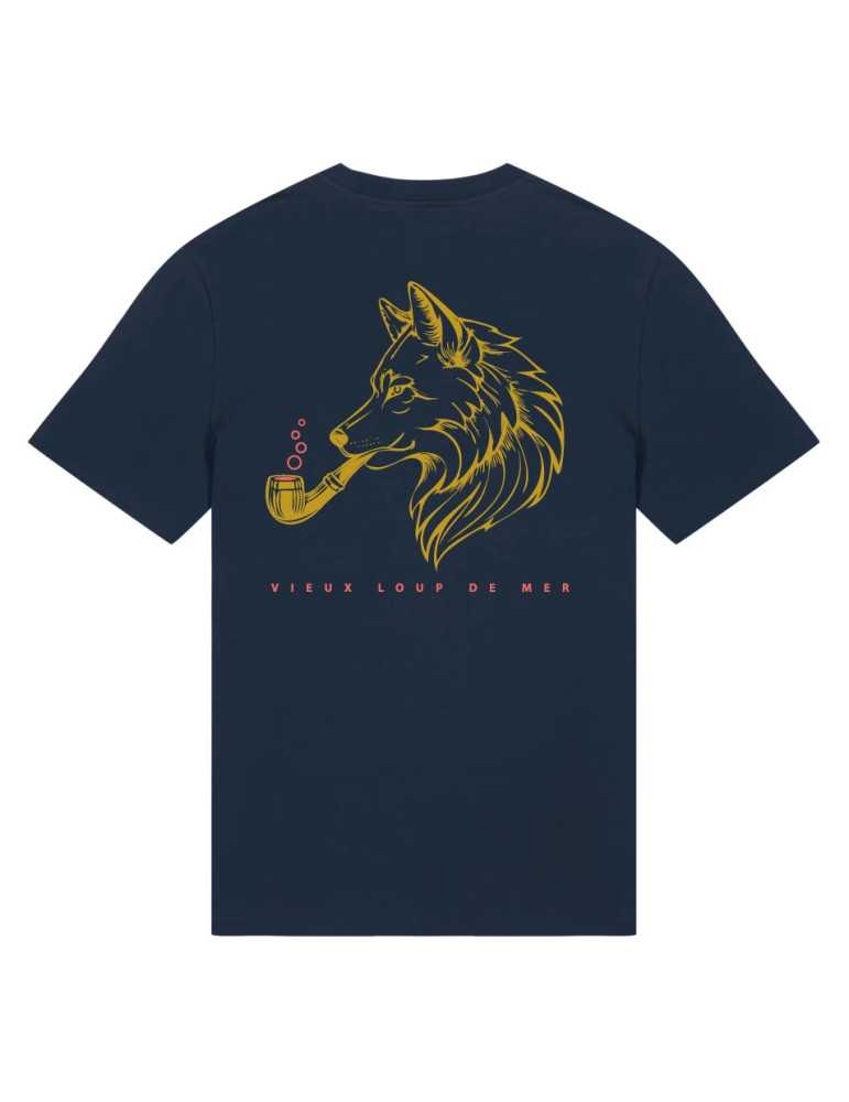 Gros plan vieux loup de mer tee shirt DARU