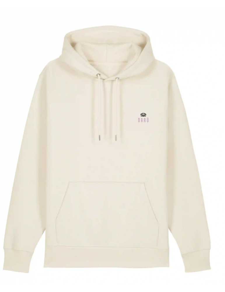 Sweat épais DARÜ Floral Spirit 350g/m² naturel