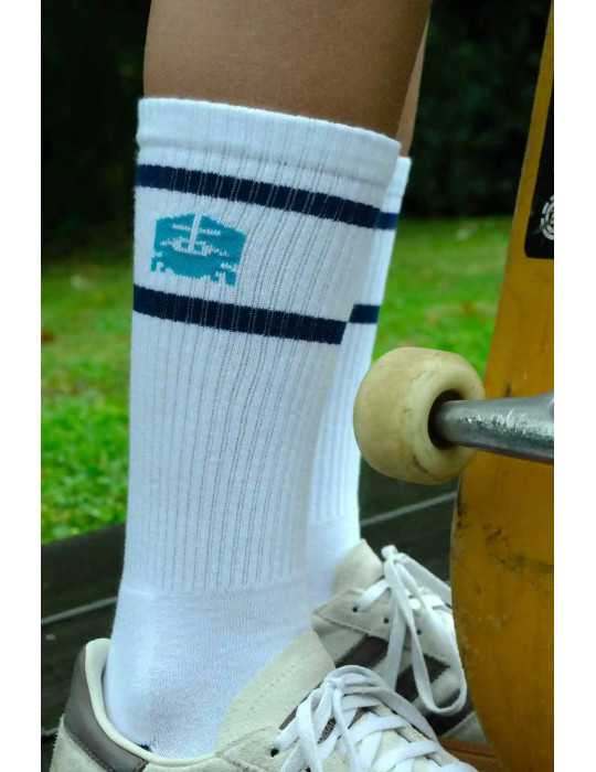 chaussettes Vintage DARÜ – Coton bio, look rétro & fabrication Portugal