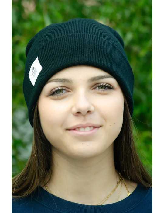 bonnet DARÜ recyclé noir