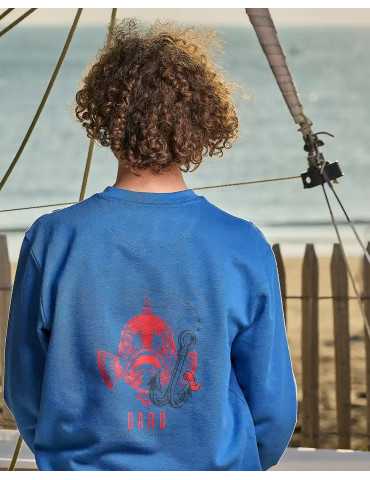 Sweat col rond “Tu mords ou tu files ?” – Édition Fish - DARÜ LOCAL CLOTHING