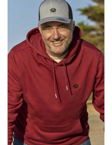 Sweat à capuche unisexe DARÜ brodé en coton biologique 2