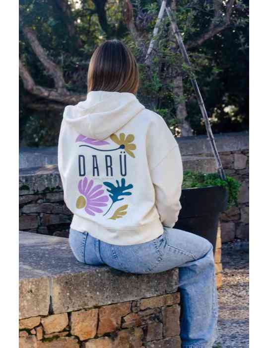 Zoom illustration Floral Spirit – hoodie zippé