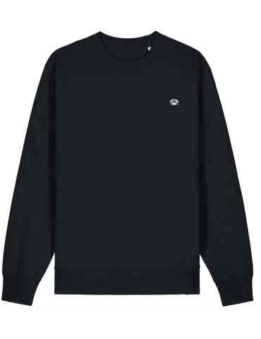 Sweat col rond unisexe DARÜ – broderie crabe côté cœur 2