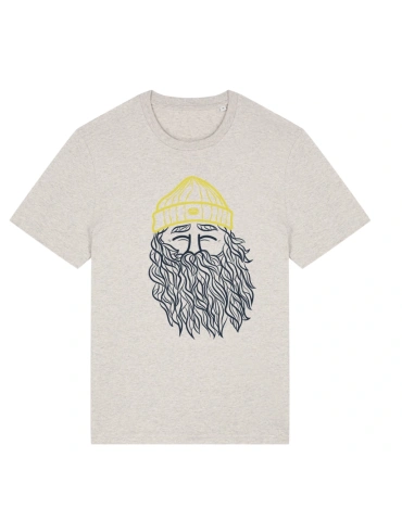 Tee shirt Narcisse coloré Brook green barbe 2