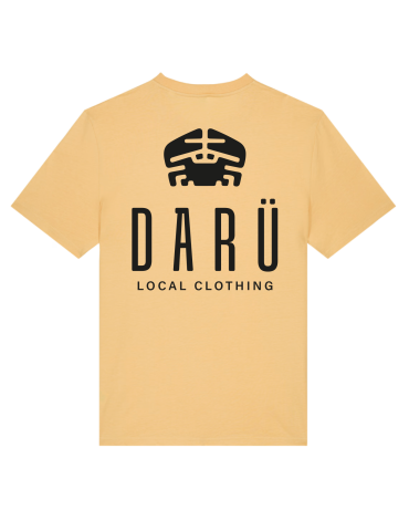 Tee shirt rose logo daru dos 2