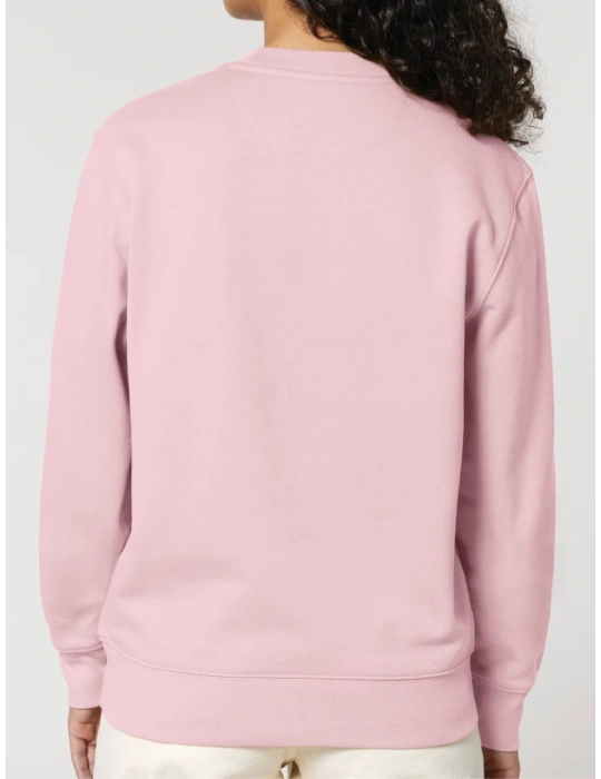 Sweat col rond brodé en coton bio – DARÜ Local Clothing | Mode éthique vendéenne