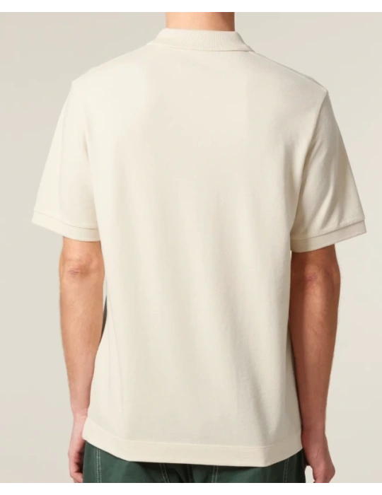 Polo brodé en coton biologique – DARÜ Local Clothing | Mode éthique vendéenne