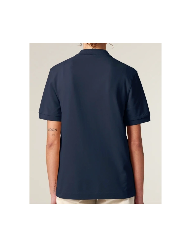 Polo brodé en coton biologique – DARÜ Local Clothing | Mode éthique vendéenne