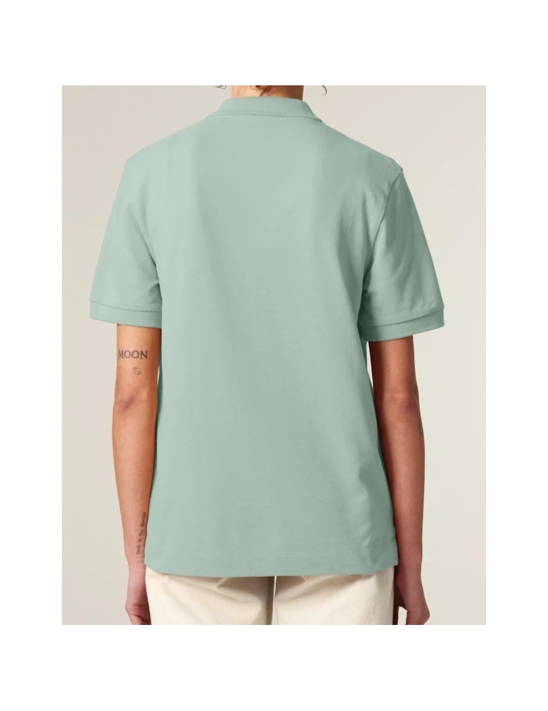 Polo brodé en coton biologique – DARÜ Local Clothing | Mode éthique vendéenne