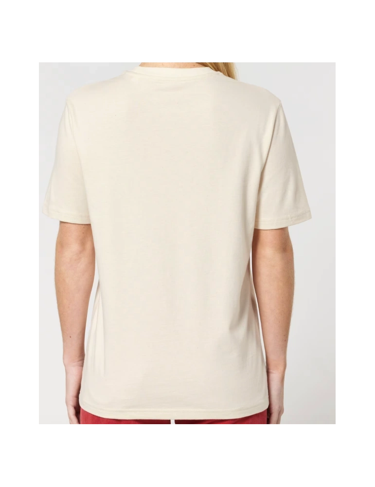 T-shirt bio unisexe “Narcisse Pelletier” – Sérigraphie algues – Histoire vraie vendéenne