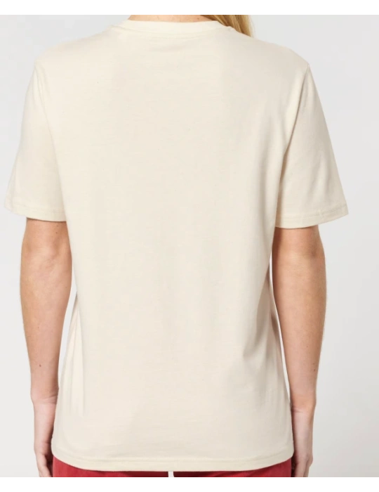 T-shirt bio unisexe “Narcisse Pelletier” – Sérigraphie algues – Histoire vraie vendéenne