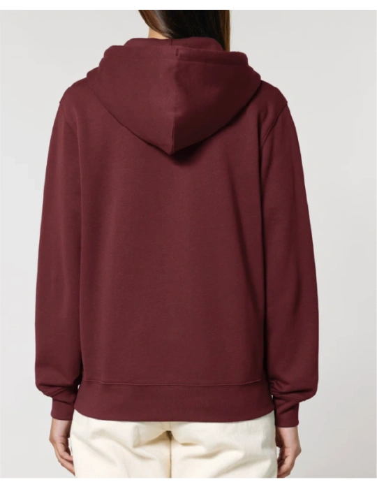 Sweat à capuche brodé en coton bio – DARÜ Local Clothing | Mode éthique vendéenne