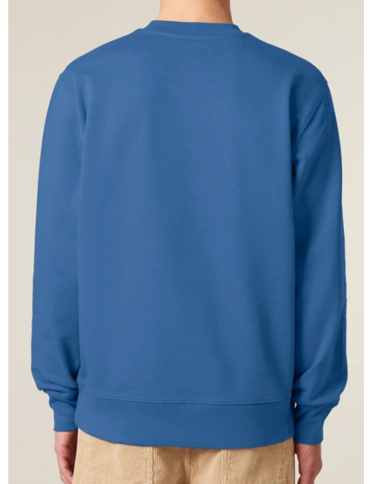 Sweat col rond brodé en coton bio – DARÜ Local Clothing | Mode éthique vendéenne