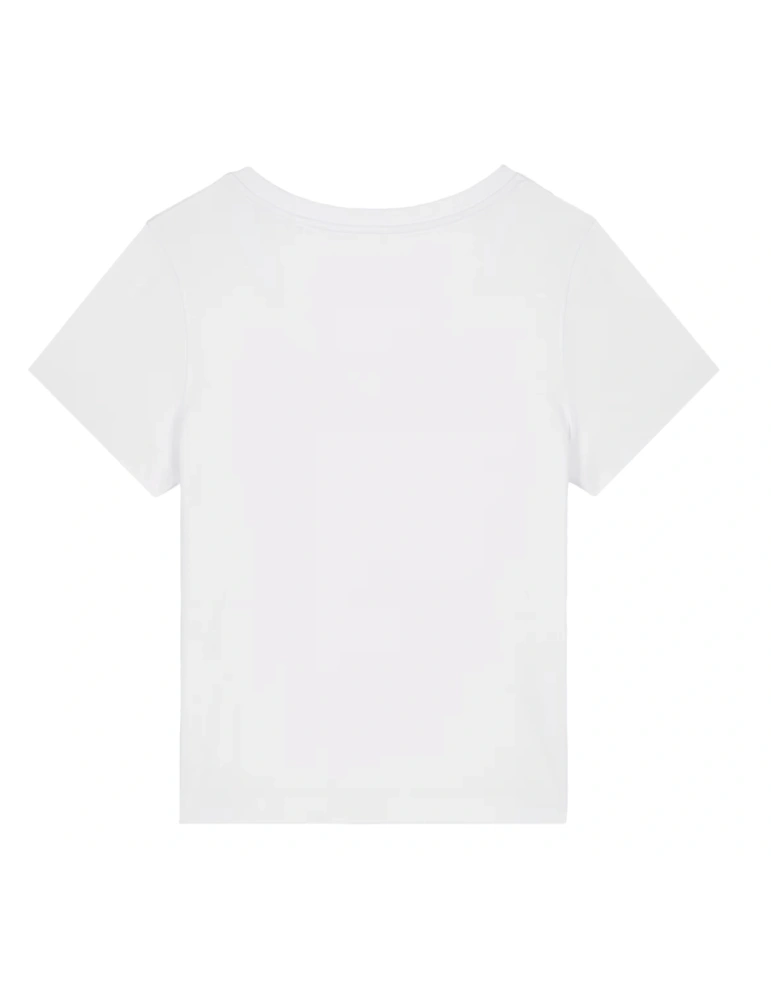 Tee-shirt femme col V coton bio – Broderie Vendée DARÜ