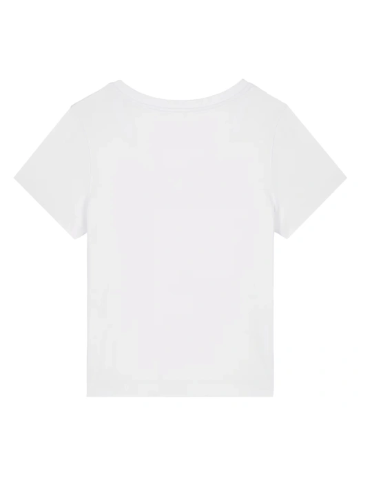 Tee-shirt femme col V coton bio – Broderie Vendée DARÜ