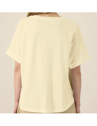 Tee-shirt oversize coton bio – Motif algues – DARÜ 2