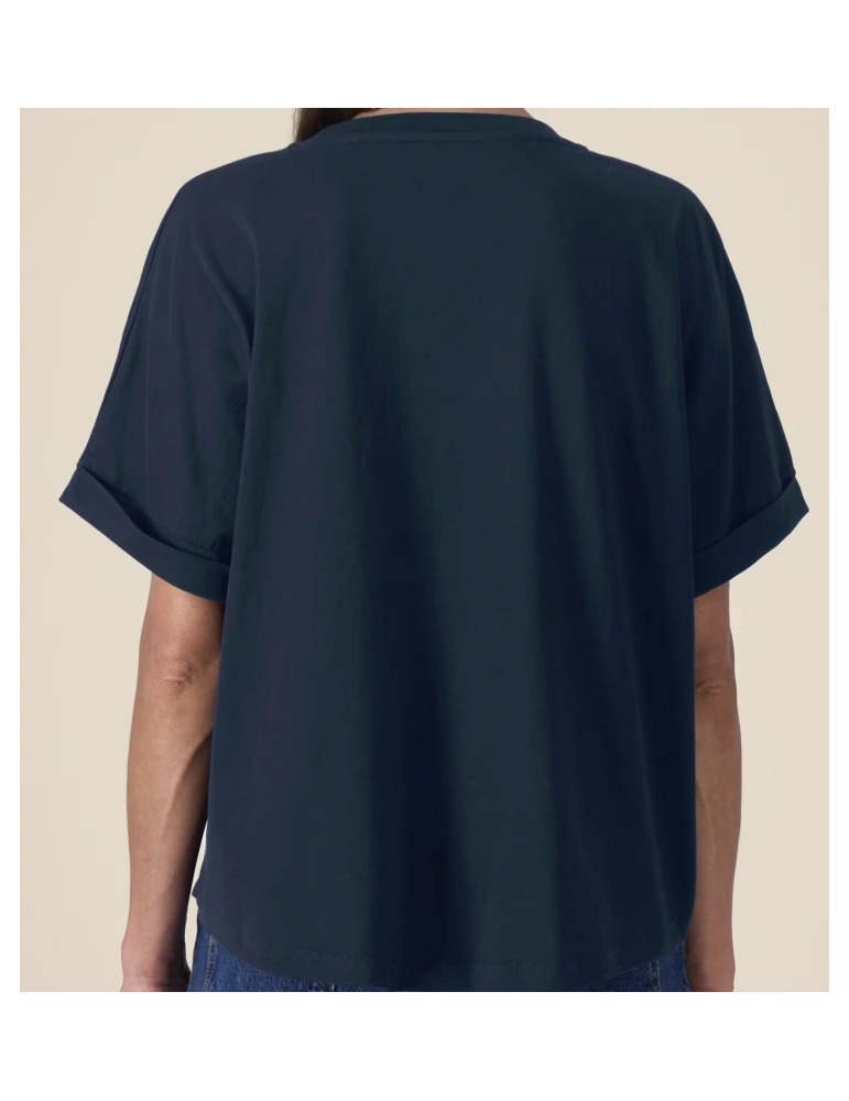 Tee-shirt oversize coton bio – Motif algues – DARÜ