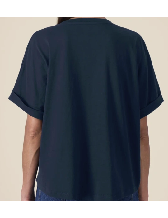 Tee-shirt oversize coton bio – Motif algues – DARÜ