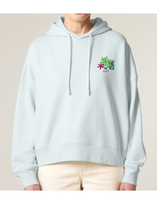 Tee-shirt DARÜ oversize blanc cassé – Coton bio 240g