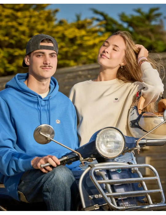 Sweat col rond femme Floral Spirit – 100% coton bio – DARÜ