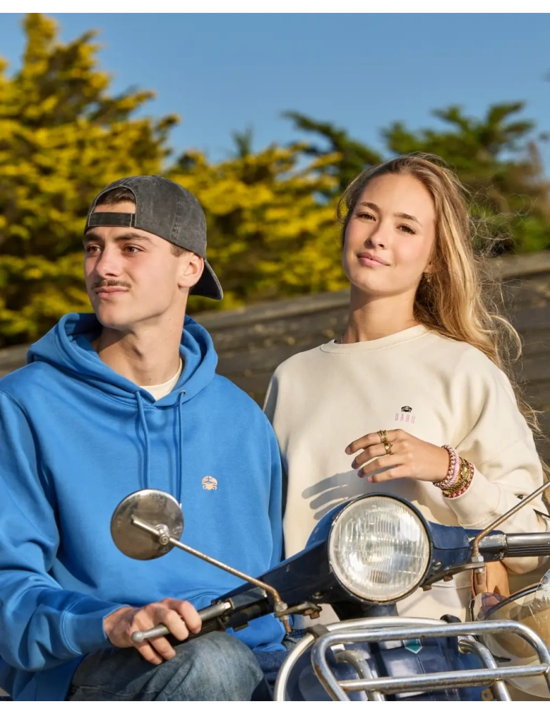 Sweat col rond femme Floral Spirit – 100% coton bio – DARÜ