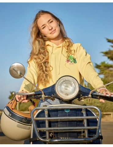 Tee-shirt DARÜ oversize blanc cassé – Coton bio 240g