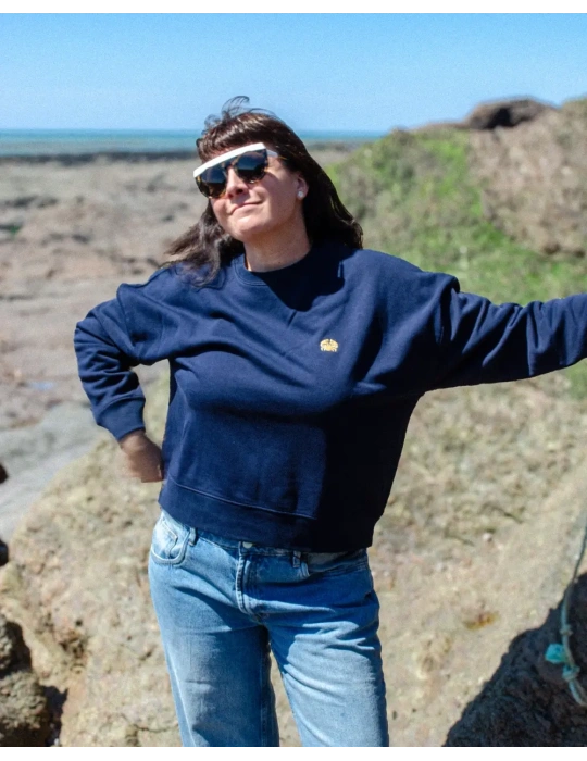 weat Femme DARÜ – Brodé en France – Coton Bio – Coupe Féminine