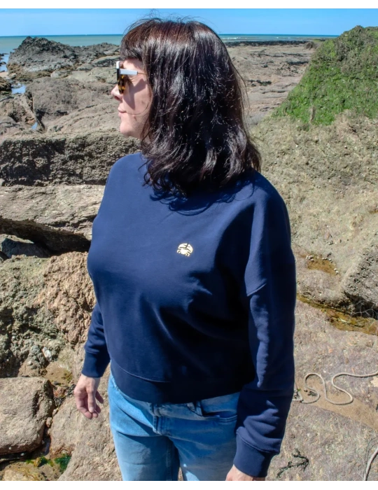 weat Femme DARÜ – Brodé en France – Coton Bio – Coupe Féminine