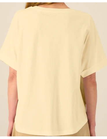 Tee-shirt oversize coton bio – Motif algues – DARÜ 2