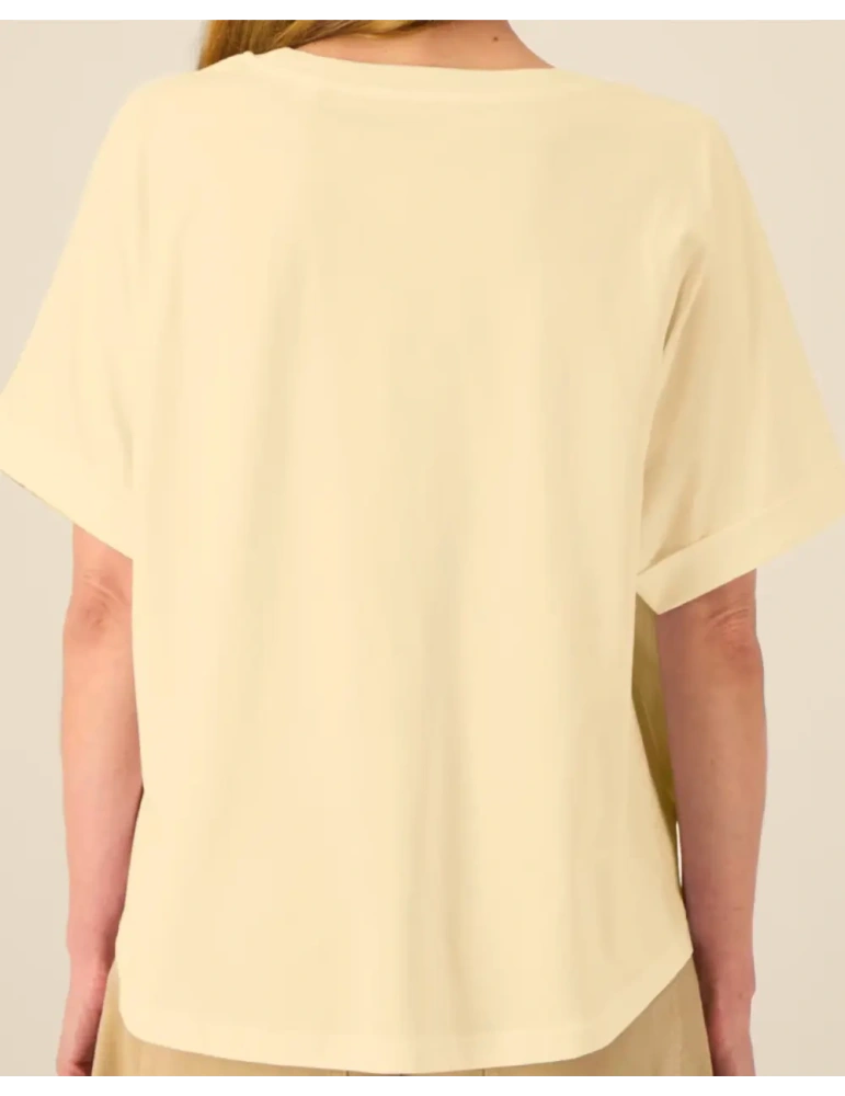 Tee-shirt oversize coton bio – Motif algues – DARÜ