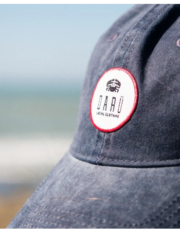 Casquette écusson brodé en coton bio – DARÜ Local Clothing | Accessoire vendéen éthique 2