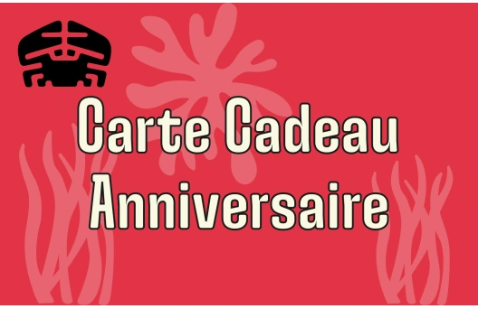 Carte Cadeau Anniversaire